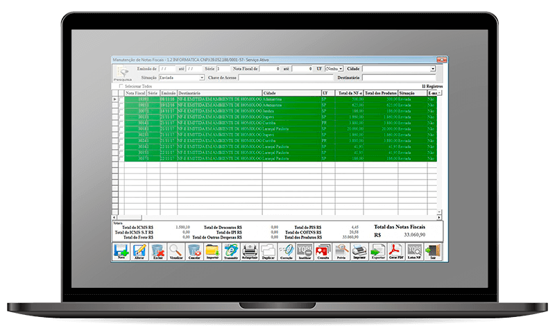 nota fiscal eletrônica
