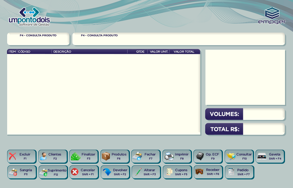 sistema para comércio - sistema PDV